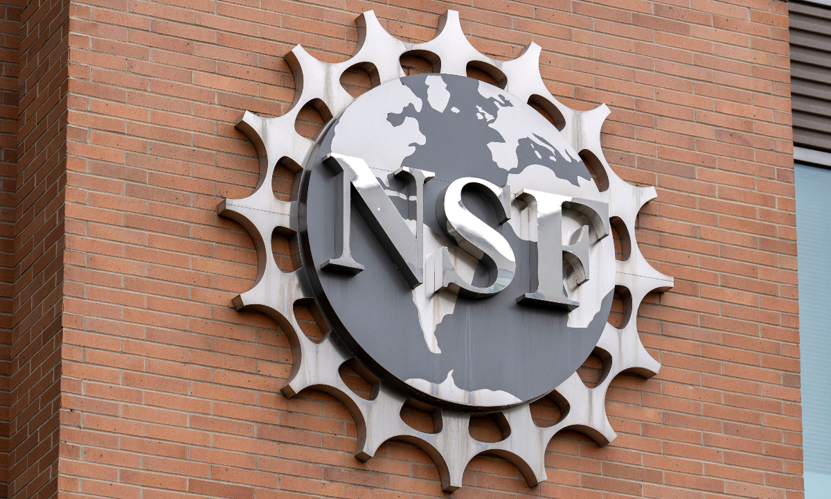 The headquarters of the National Science Foundation photographed on May 29, 2025. Photo: VCG