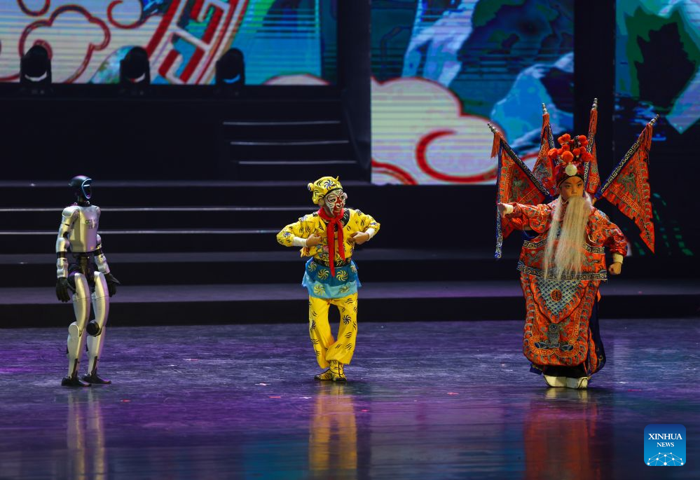 Local students perform during the 2026 International Youth Band China Tour (Shenzhen) in Shenzhen, south China's Guangdong Province, Sept. 16, 2026. The tour kicked off here on Wednesday. (Xinhua/Mao Siqian)