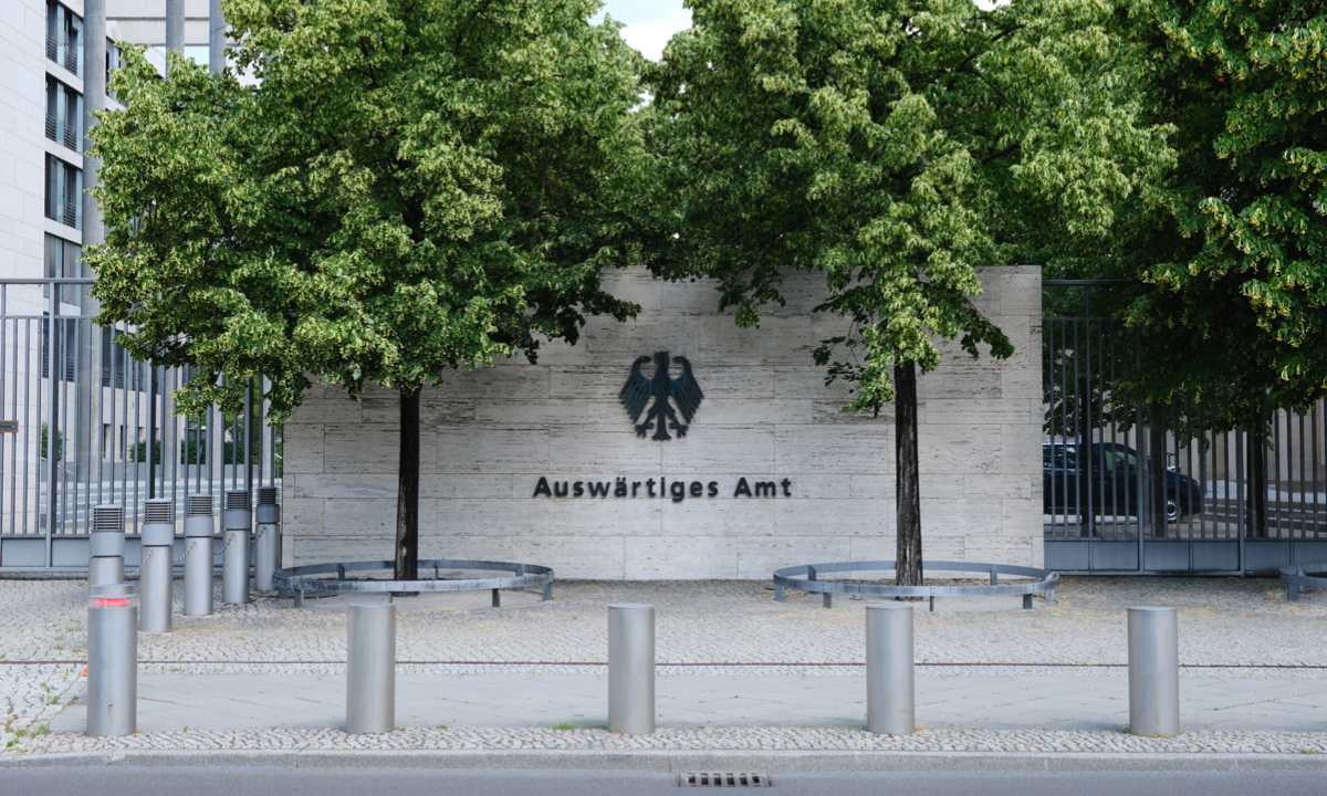 The German Foreign Ministry building Photo: VCG