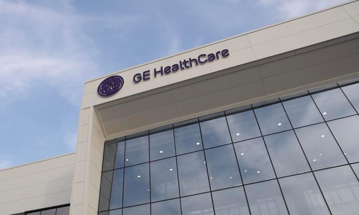 This photo taken on Dec. 15, 2025 shows an exterior view of GE HealthCare Magnetic Resonance Eastern Hemisphere Headquarters R&D Center in Tianjin Municipality, north China. (Photo by Hu Zhenze/Xinhua)