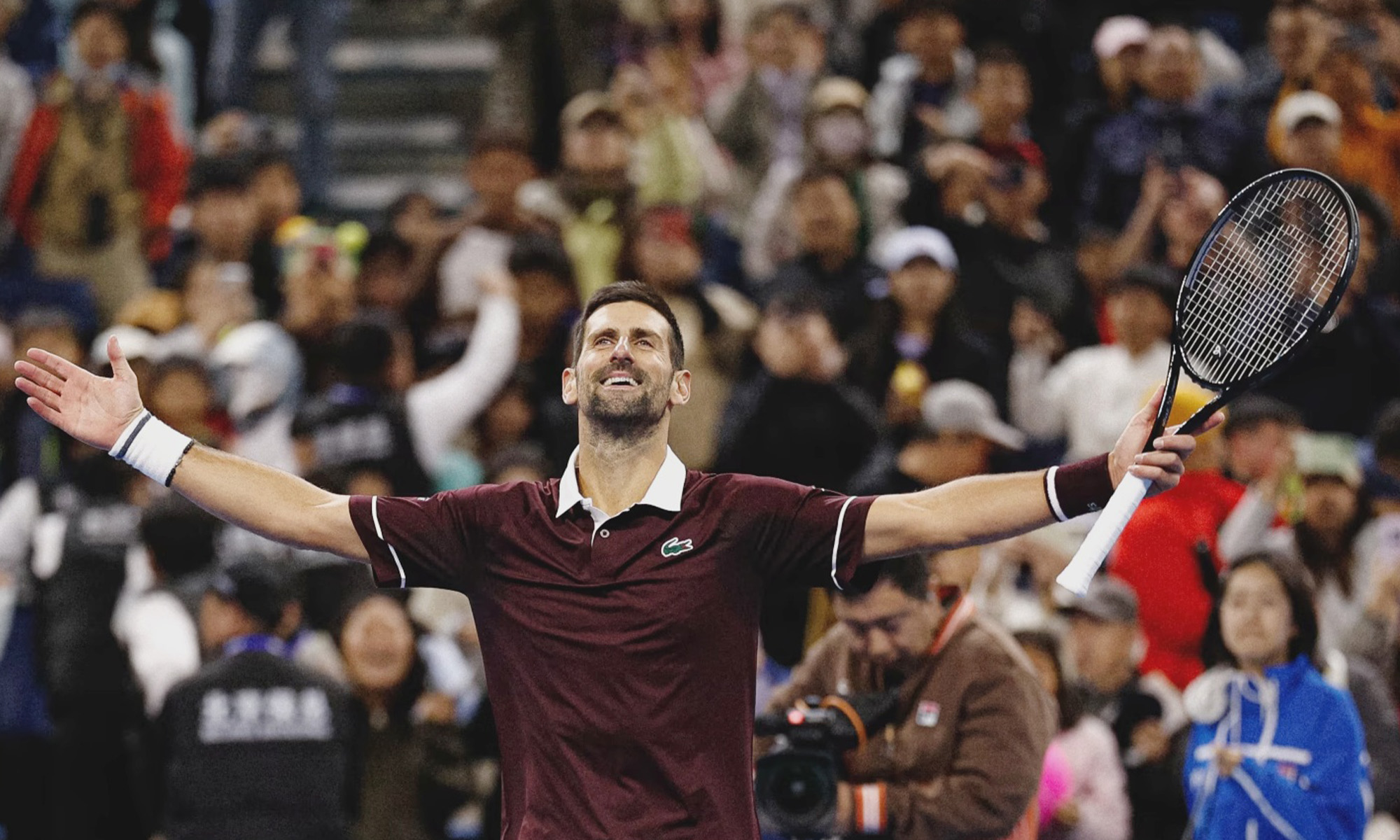 Djokovic rallies into semifinals of China Open after defeating Zverev (Photo: Cui Meng/GT)
