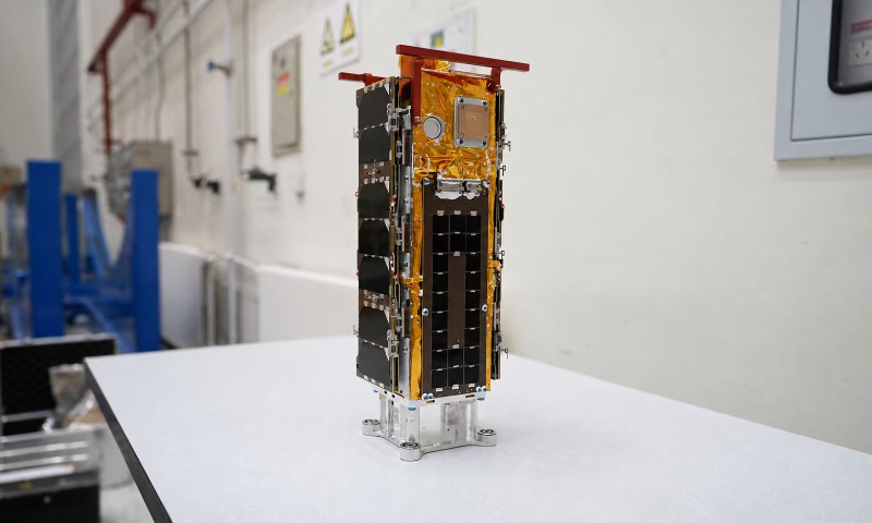 The Lingzhi-09 Thailand CubeSat, developed by Chinese commercial space company GalaxySpace Photo: Courtesy of GalaxySpace