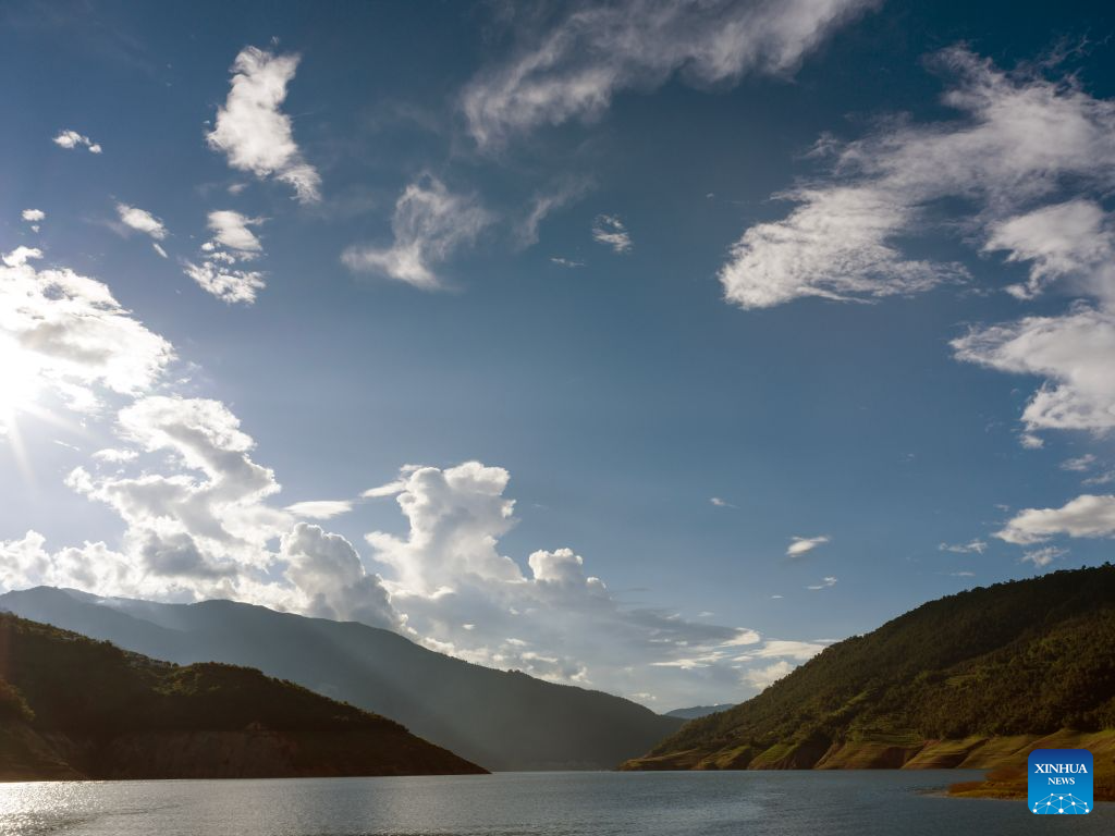 This photo taken on July 26, 2026 shows a view of the Lancang River in Fengqing County of Lincang City in southwest China's Yunnan Province. (Photo by Lan Hongguang/Xinhua)