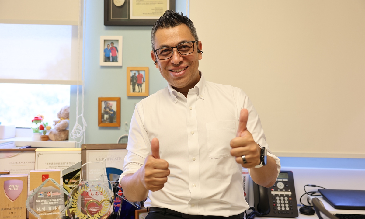 Ashish Maskay, a Nepali orthopedics and sports medicine doctor Photo: Chen Xia/GT