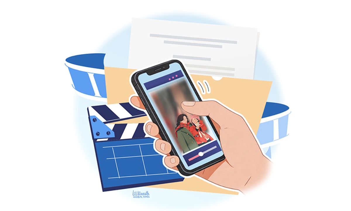 Micro drama industry Illustration: Liu Xiangya/GT