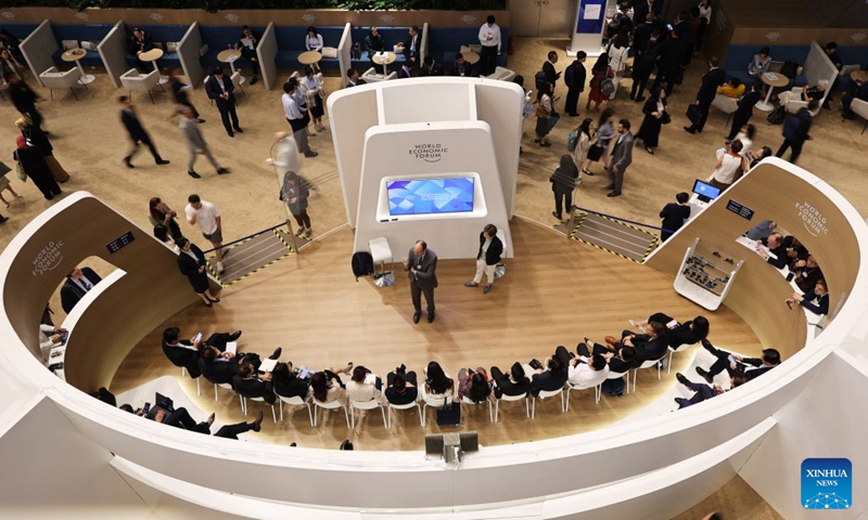 Participants are pictured during the 17th Annual Meeting of the New Champions in Dalian, northeast China's Liaoning Province, on June 23, 2026. Scheduled from Tuesday to Thursday, the 2026 Summer Davos forum, officially known as the World Economic Forum's Annual Meeting of the New Champions, is expected to bring together over 1,700 participants from more than 90 countries and regions to explore how the world can navigate global challenges while creating new opportunities for growth. (Photo: Xinhua)