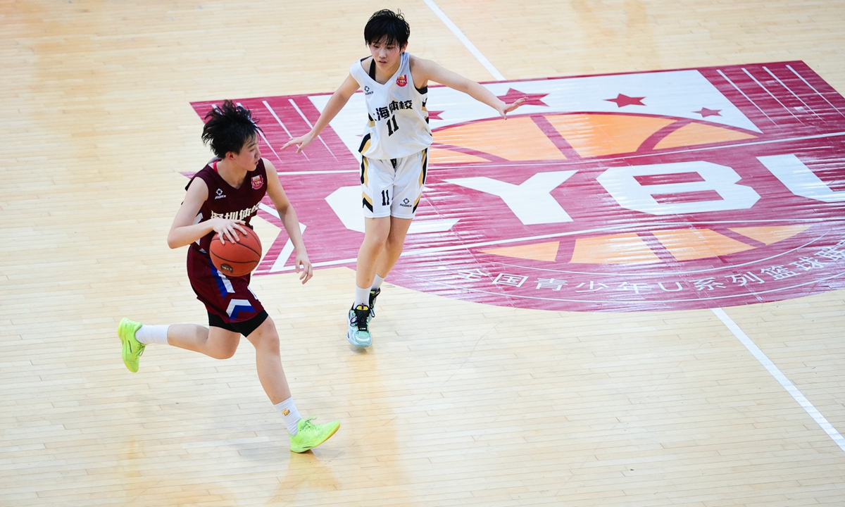 Youth basketball Photo: VCG