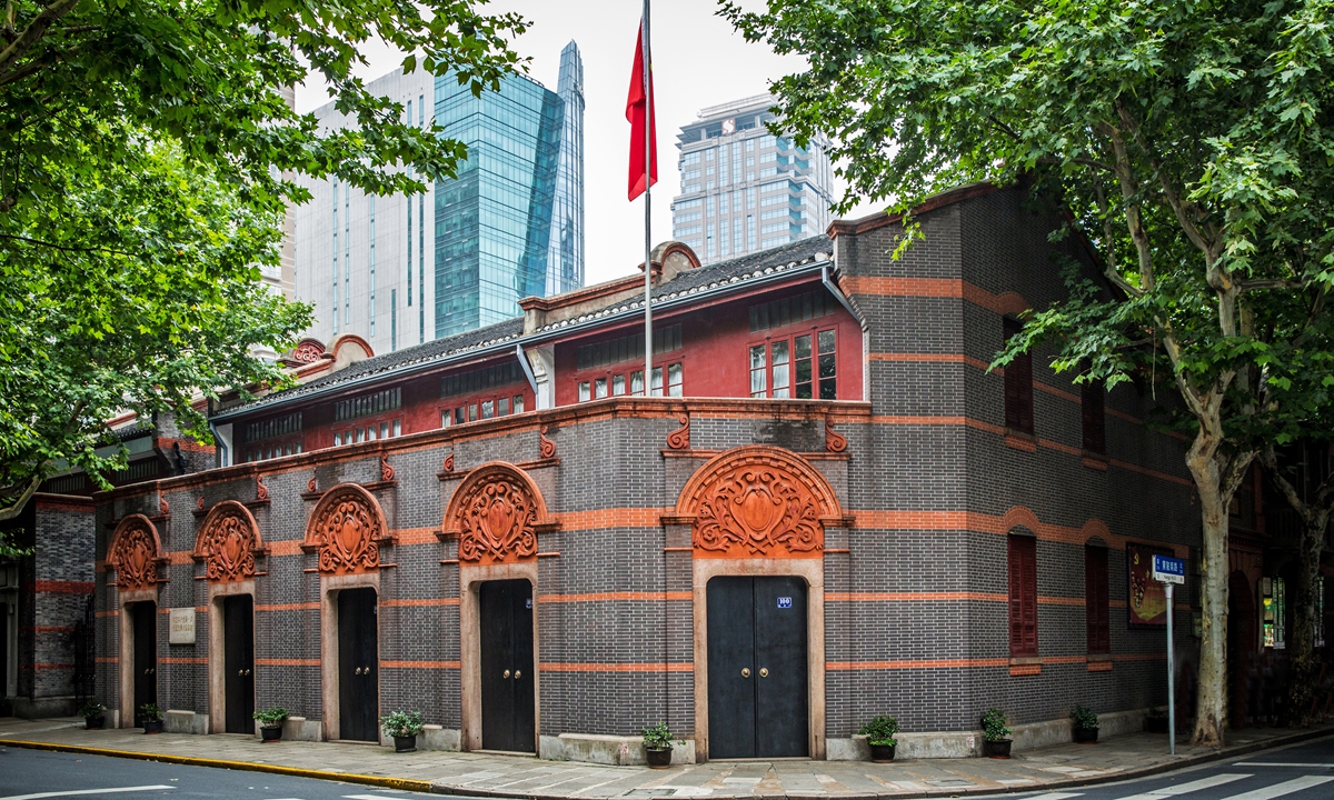 The Memorial Hall of the First National Congress of the Communist Party of China in Shanghai Photo: VCG