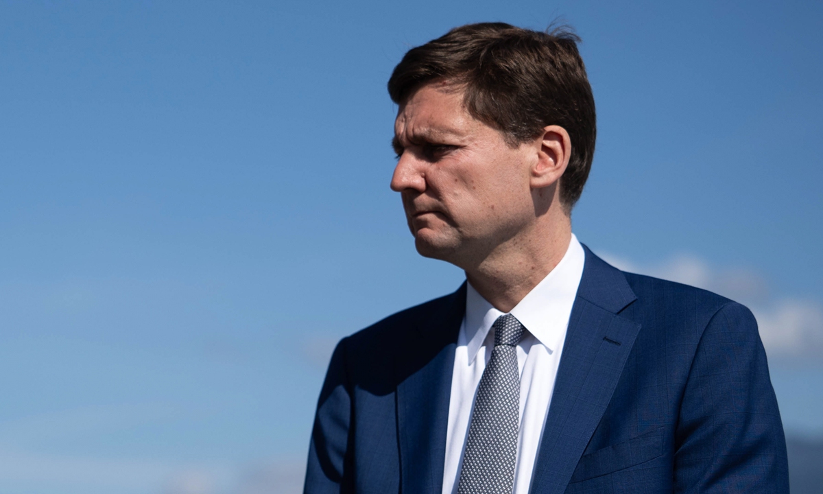 British Columbia Premier David Eby looks on before a meeting in Vancouver, British Columbia, on May 20, 2026. Photo: VCG