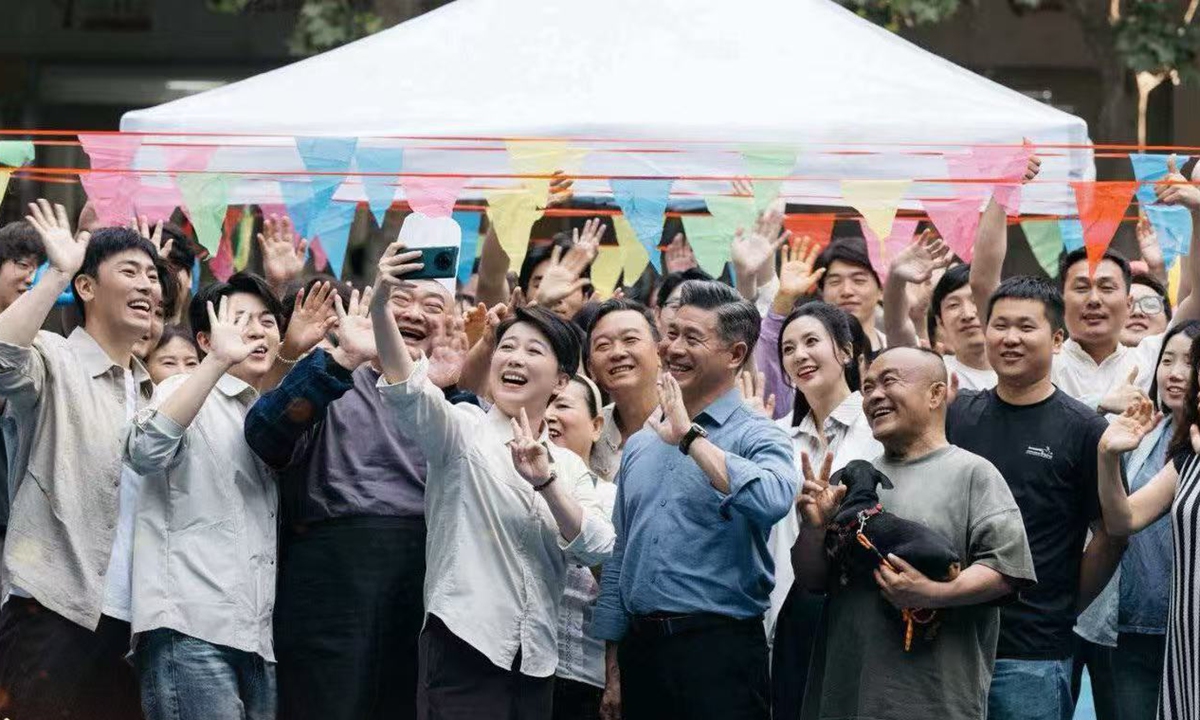 A poster of No Small Matter in Every Neighborhood : Xingyao Yunjian Photo: Courtesy of Henan Mobile Newspaper on Sina Weibo 