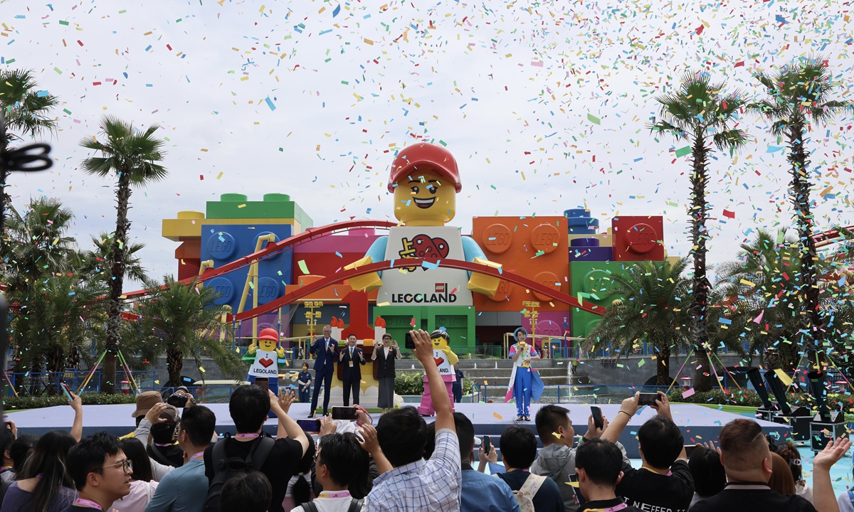 Legoland Shanghai Resort celebrates one year anniversary on July 5, 2026 photo: Che Xia/ GT