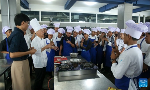 globaltimes.cn - Xinhua - Chinese culinary training enhances skills of Myanmar hospitality workers