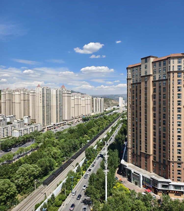 A view of Xining, capital of Qinghai Province Photo: Feng Fan/GT