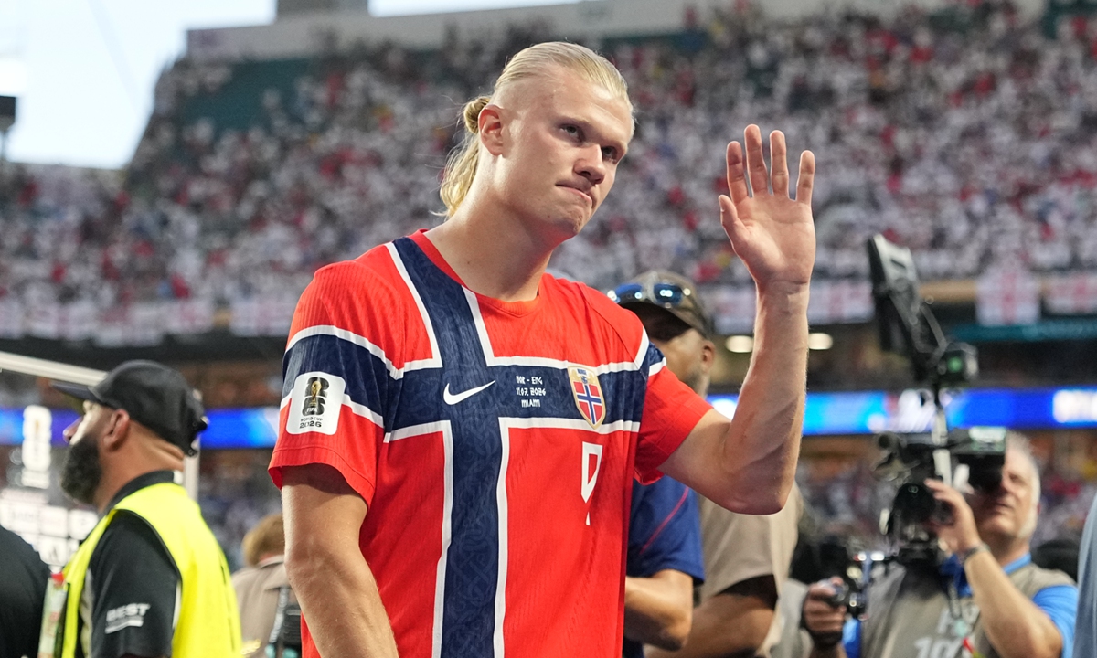 Erling Haaland Photo: VCG