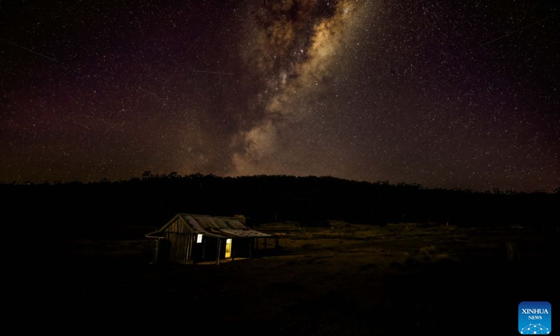 This photo taken on July 17, 2026 shows the Milky Way seen on the outskirts of Canberra, Australia. (Photo: Xinhua)