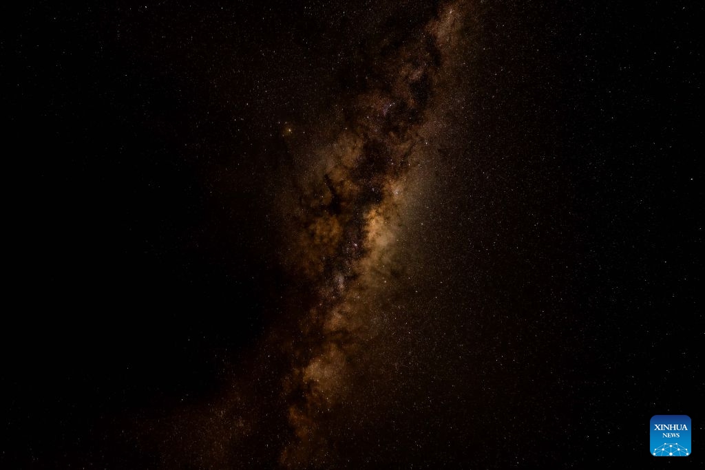 This photo taken on July 17, 2026 shows the Milky Way seen on the outskirts of Canberra, Australia. (Photo: Xinhua)