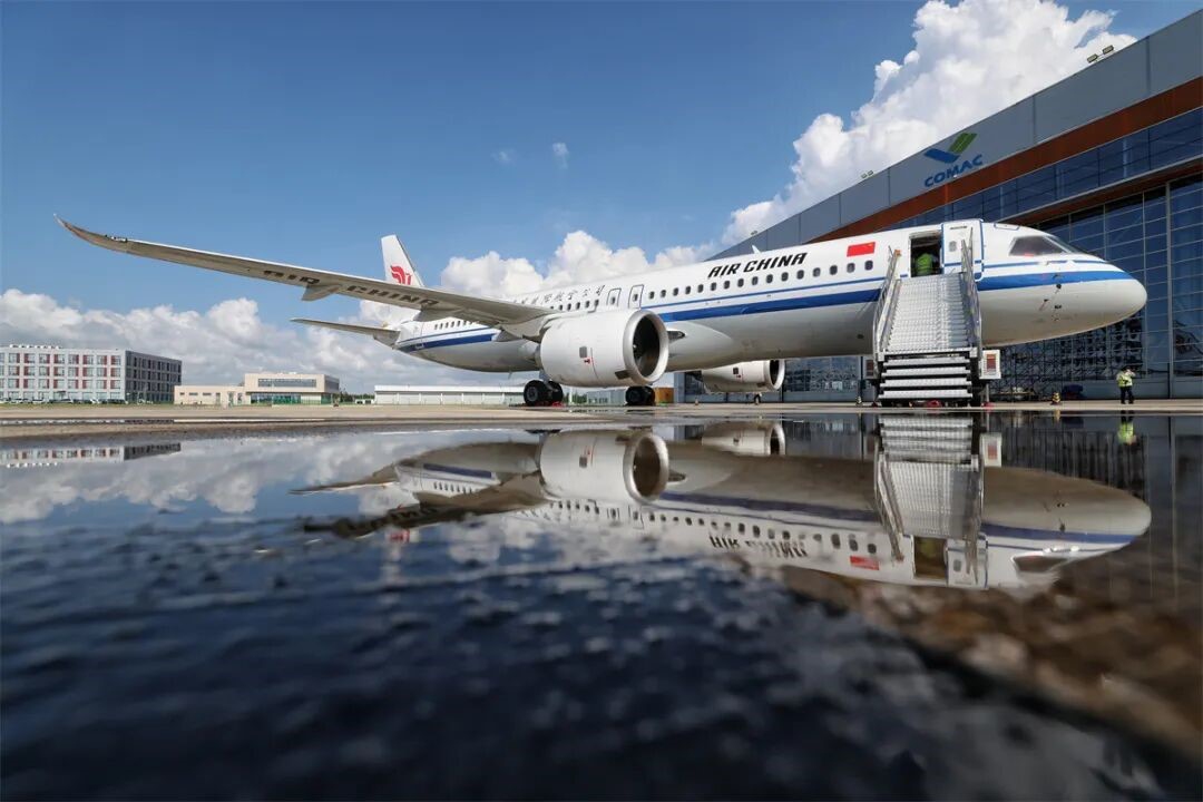 An Air China C919 aircraft  Photo: Screenshot from CARNOC.com