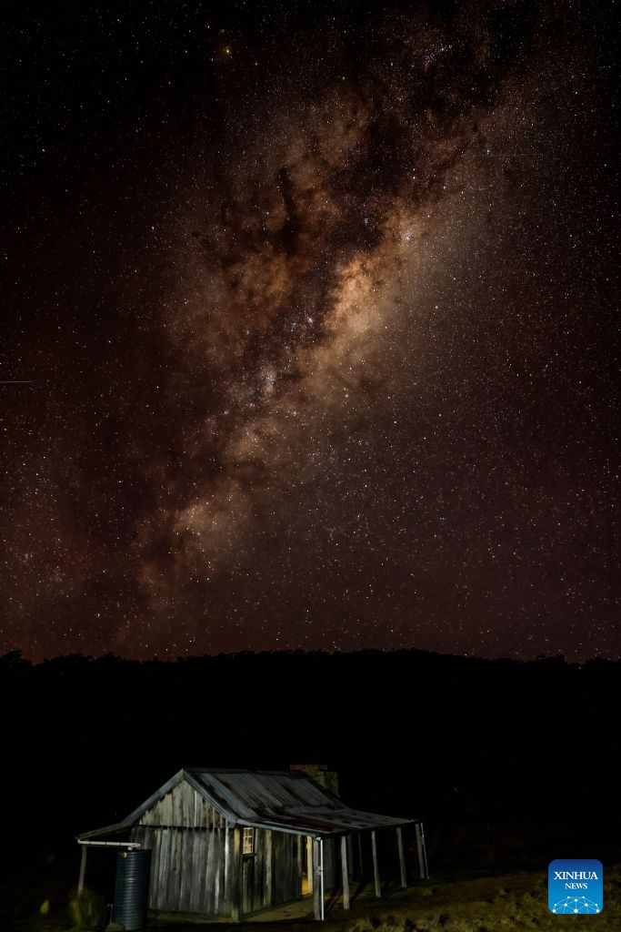 This photo taken on July 17, 2026 shows the Milky Way seen on the outskirts of Canberra, Australia. (Photo: Xinhua)