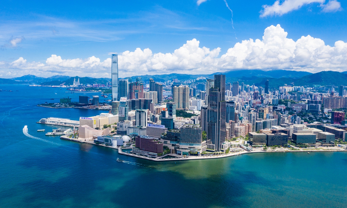 A view of Kowloon City, Hong Kong Photo: VCG