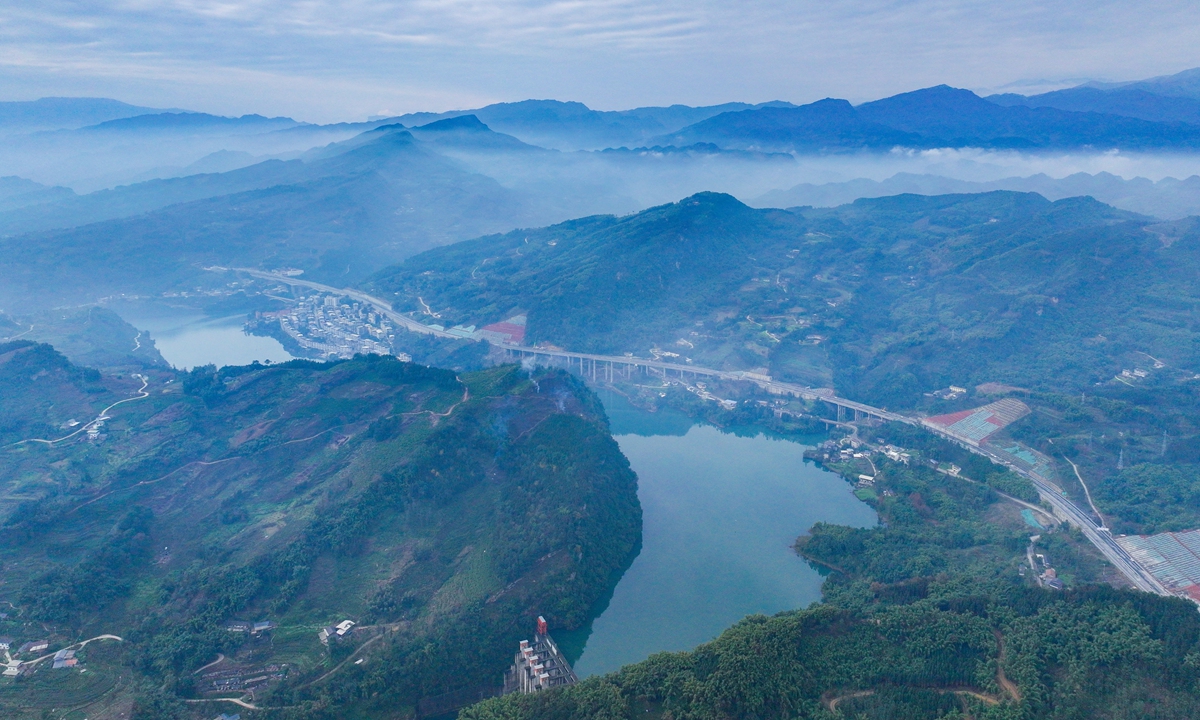 Scenery of Mabian County in Sichuan Province Photo: VCG