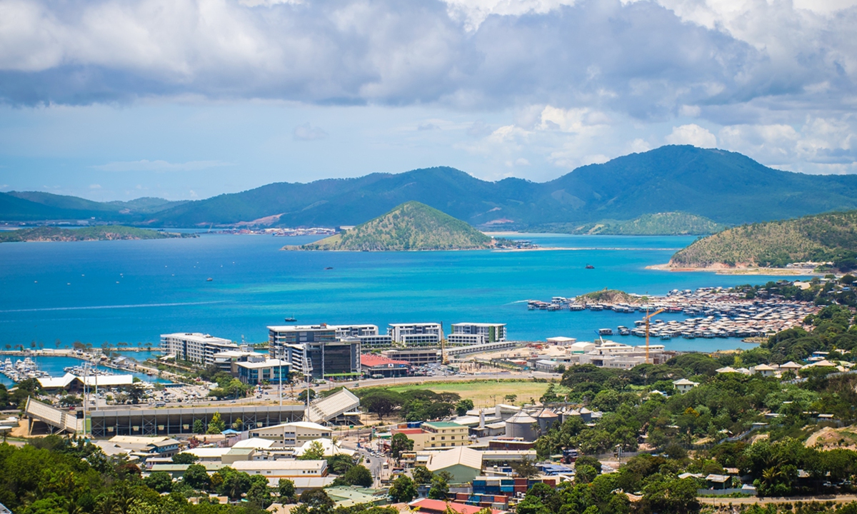 View of Port Moresby, the capital city of Papua New Guinea File photo: VCG