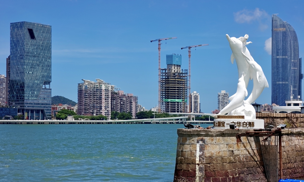 Seaside view in Xiamen, East China's Fujian Province on July 5, 2026 Photo: VCG