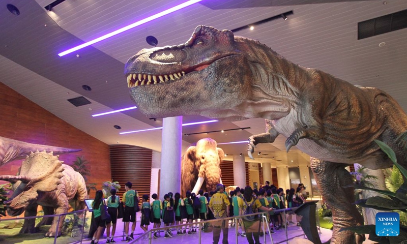 Students visit the exhibits at the Tahir Solo Museum in Surakarta, Indonesia, July 25, 2026. (Photo by Bram Selo/Xinhua)