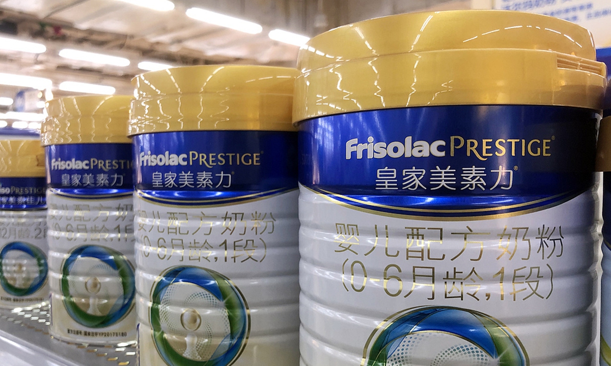 Frisolac Prestige infant formula Photo: VCG