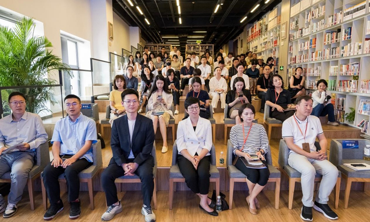 The signing ceremony of the Global Times and GenTrack.ai held in Beijing on July 27, 2026. Photo: Chen Tao/GT