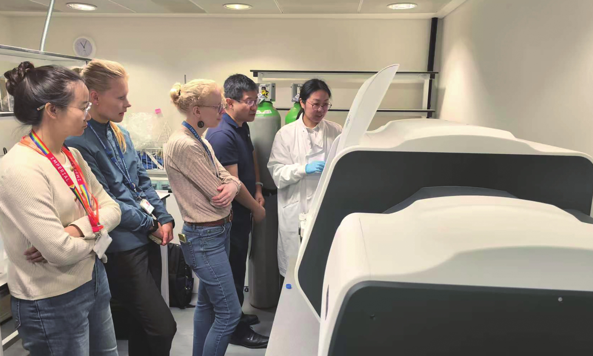 The iMAPS platform operating at Imperial College London's Bezos Centre for Sustainable Protein Photo: Courtesy of QIBEBT