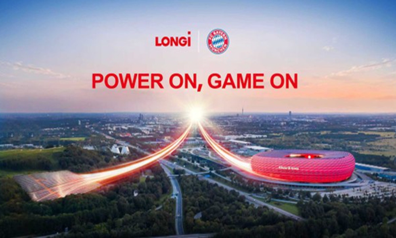globaltimes.cn - LONGi becomes official partner of FC Bayern Munich, uniting solar energy innovation and football passion