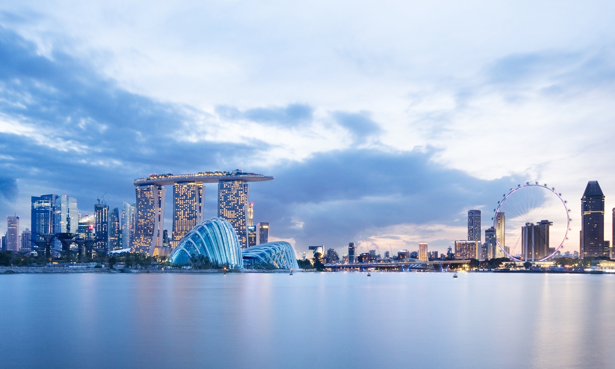 The view of Singapore Photo: VCG