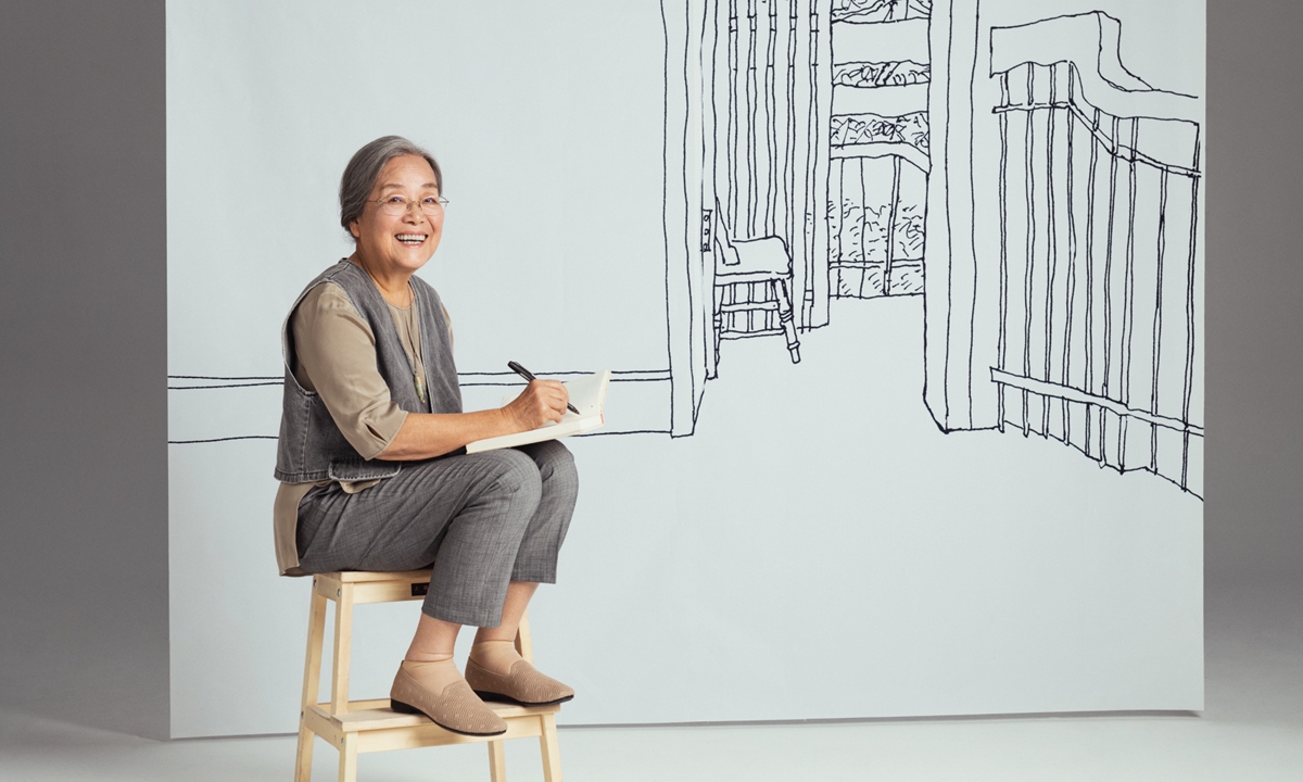 Chinese picture book artist Cai Gao Photo: VCG