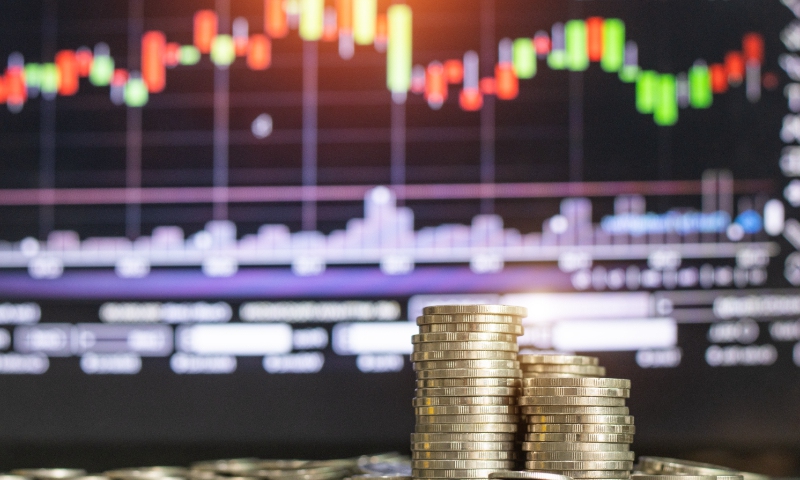 A concept photo of currencies and financial market Illustration: VCG