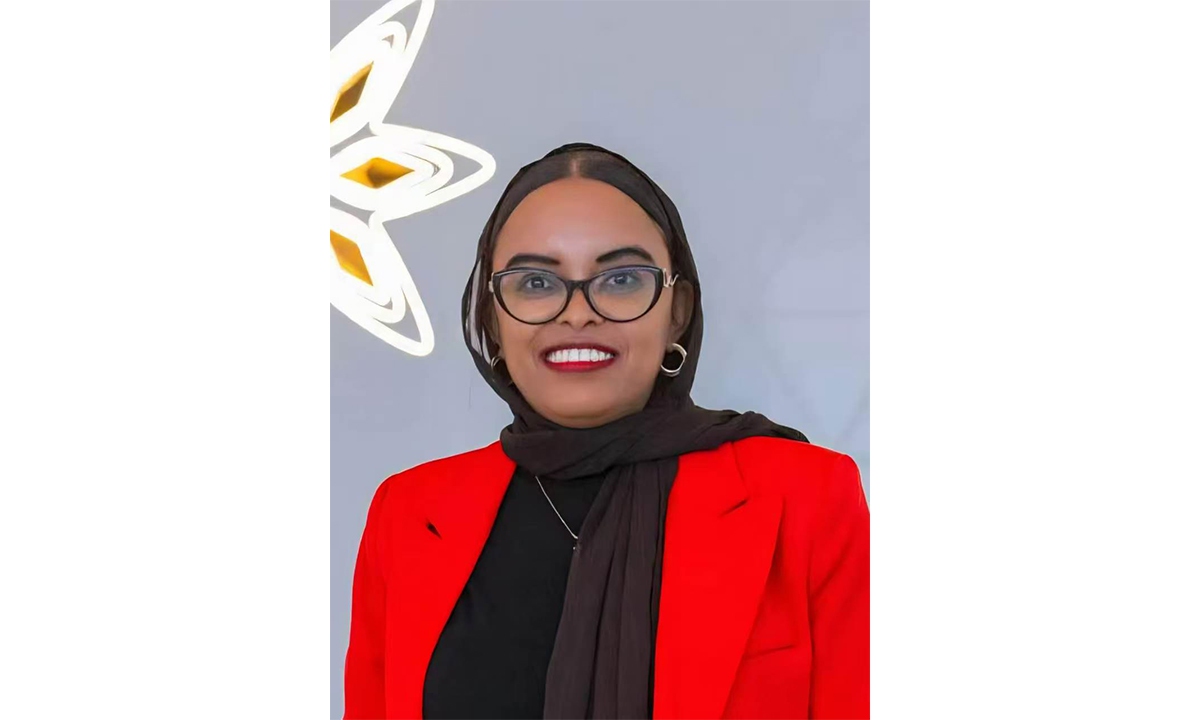 Aziza Geleta, Deputy Head of Mission of the Ethiopian Embassy in China Photo: Courtesy of the Ethiopian Embassy in China
 
