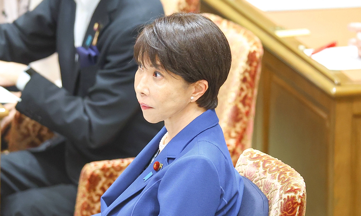 Japanese Prime Minister Sanae Takaichi attended the party leaders debate held at the House of Representatives in the Diet,. Tokyo Japan on July 15, 2026. 