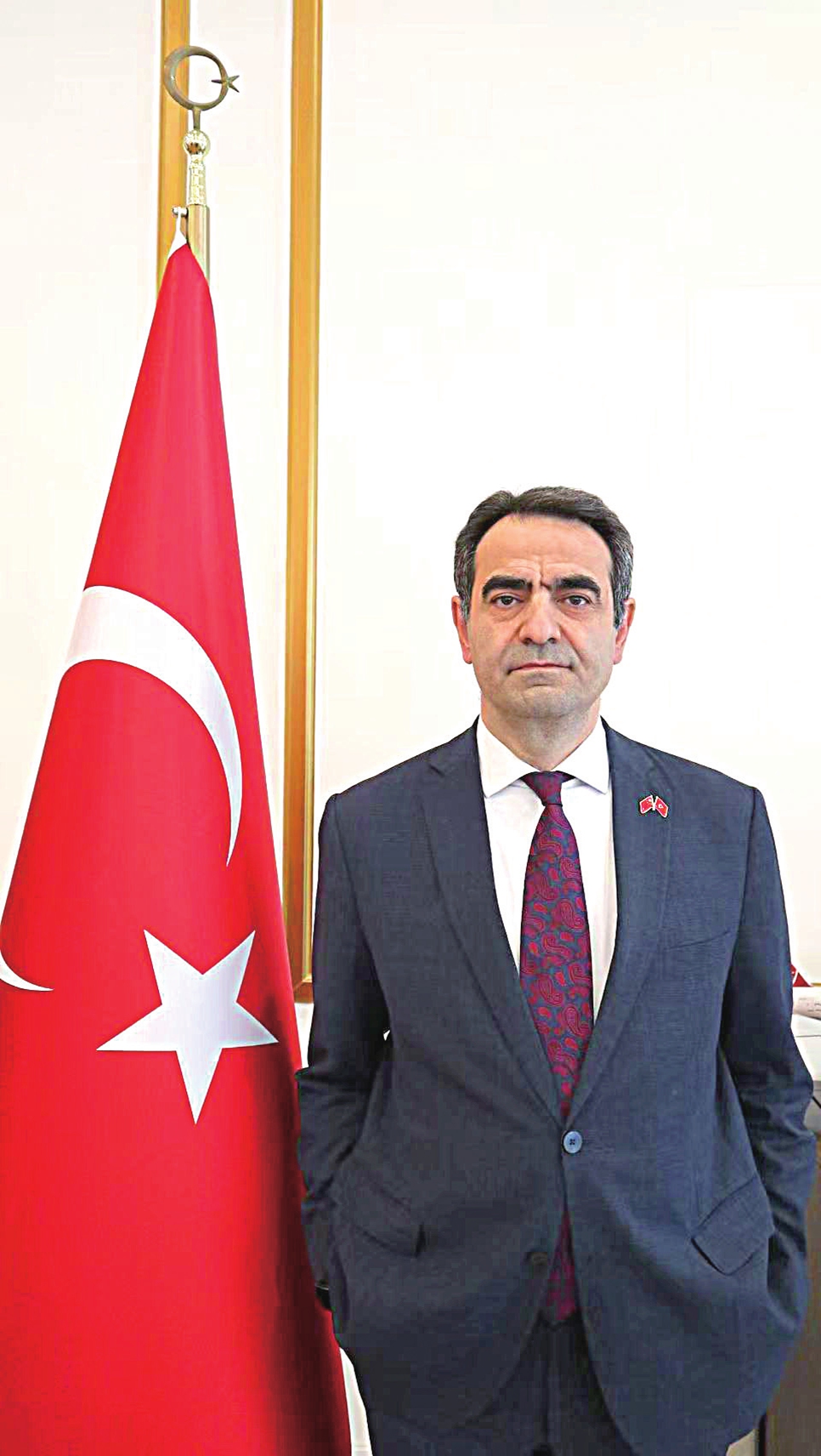Sel?uk ünal, Ambassador of Türkiye to China Photo: Courtesy of the Embassy of the Republic of Türkiye in China