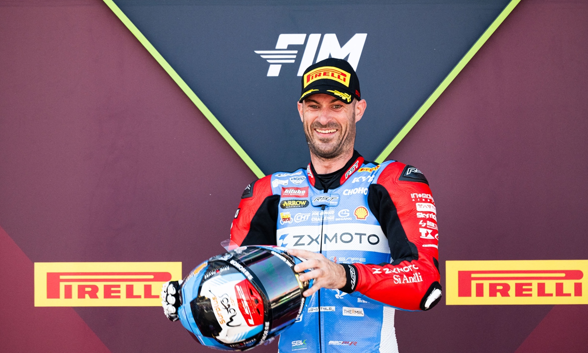 French rider Valentin Debise of ZXMOTO Factory Evan Bros Racing team   Photo: VCG