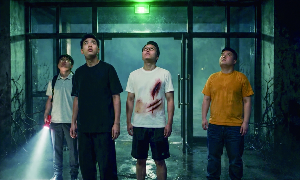 Screenshots from the AI-generated microdrama The Inverse Zone Photo: Courtesy of Hu Hai