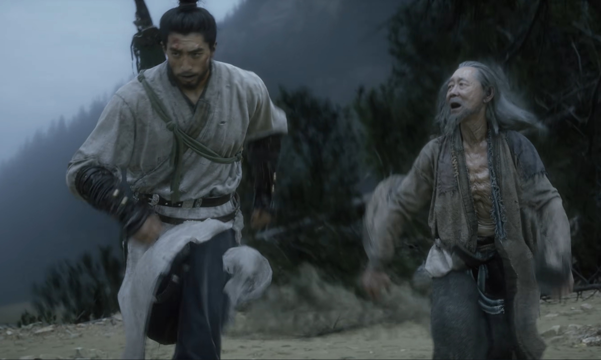 A screenshot of the Black Myth: Zhong Kui trailer 