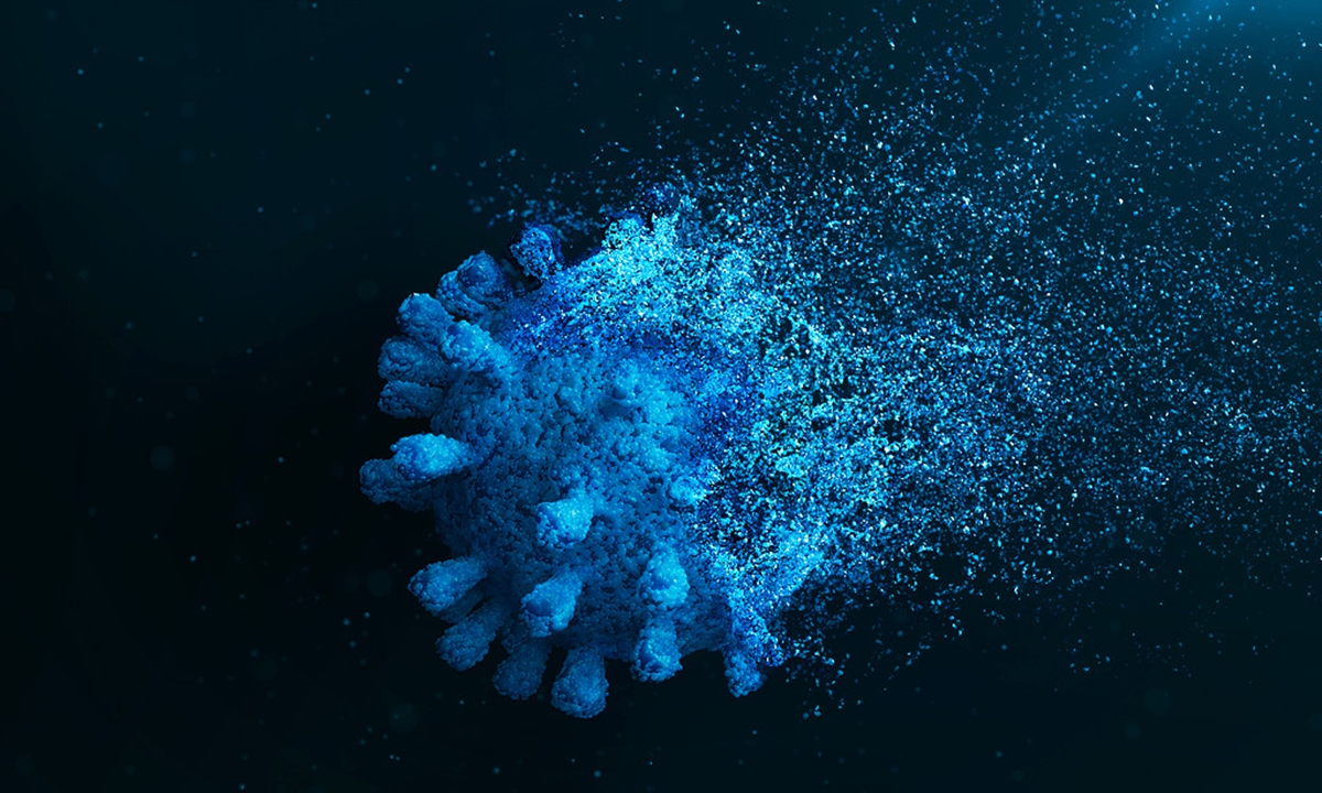 COVID-19 virus Photo: VCG 