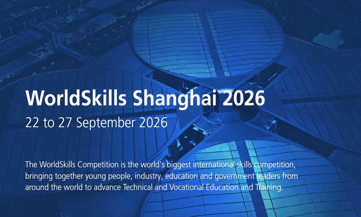 Photo: Screenshot from the official website of WorldSkills Shanghai 2026