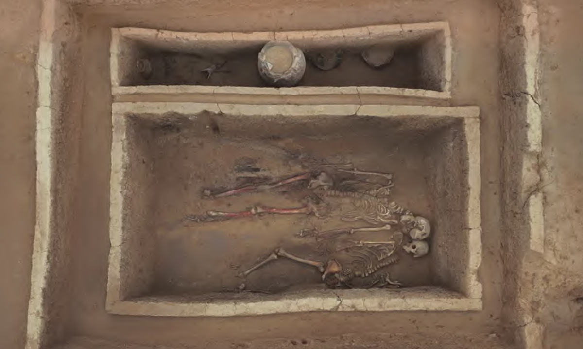 Coffin chamber M13 Photo: Courtesy of the Shanxi Provincial Institute of Archaeology