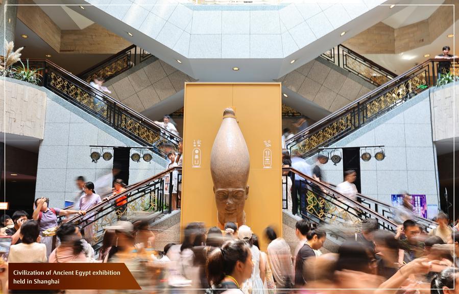 Civilization of Ancient Egypt exhibition held in Shanghai