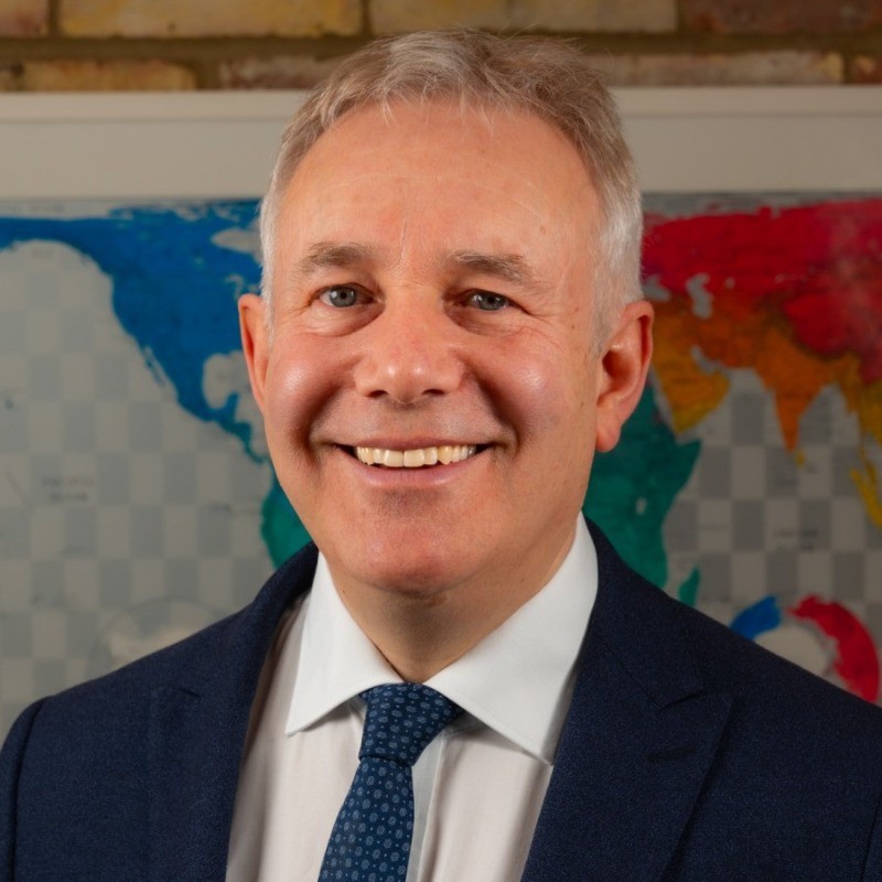 Sam Daws, senior advisor to the Oxford Martin AI Governance Initiative at the University of Oxford, founding director of Multilateral AI, and former First Officer to UN Secretary-General Kofi Annan Photo: Courtesy of Sam Daws
