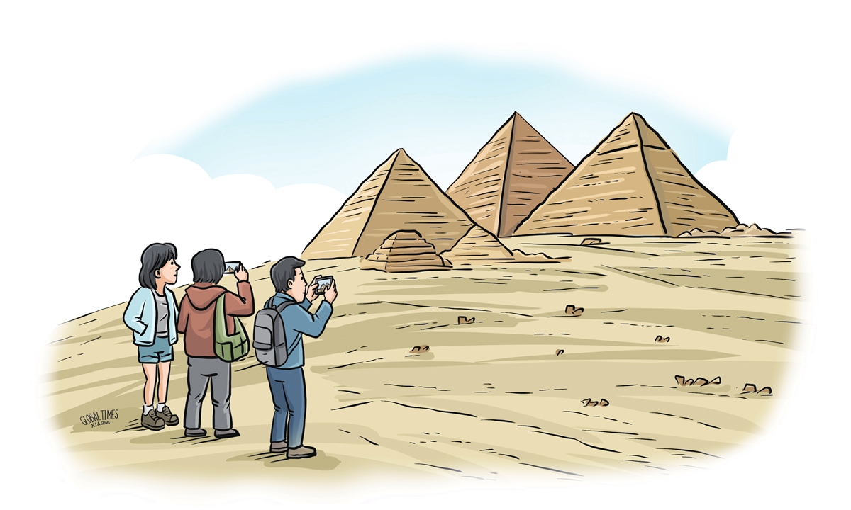Egypt. Illustration: Xia Qing/GT