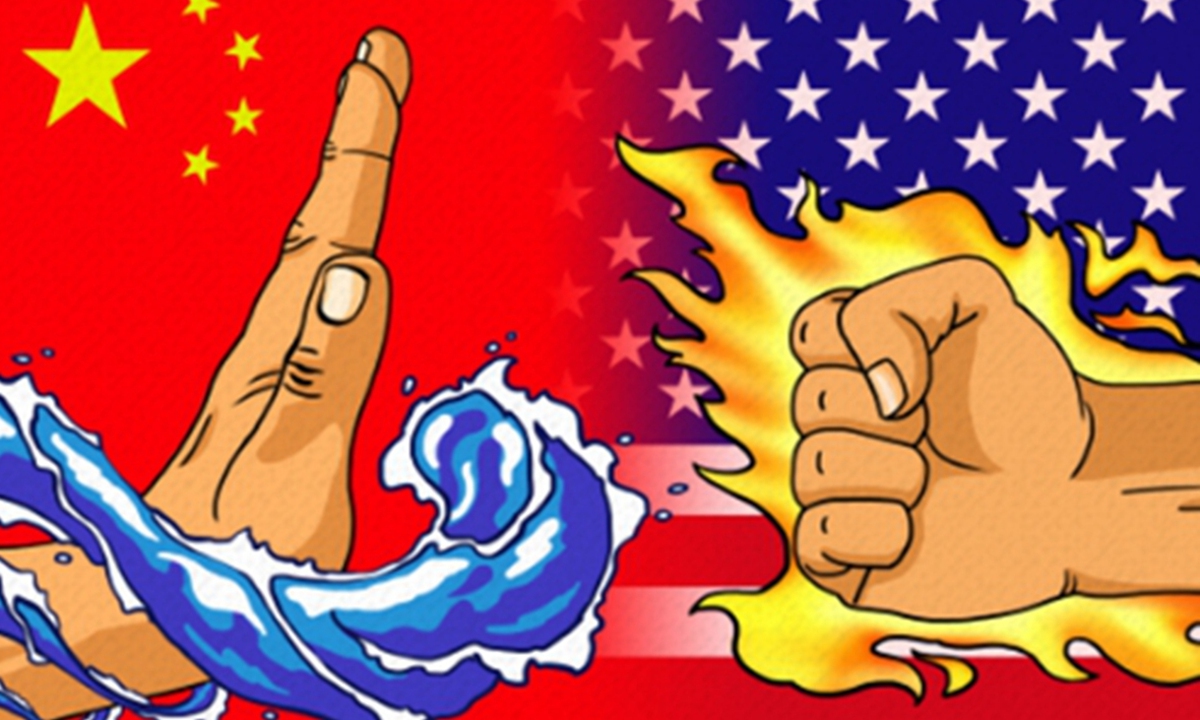 China US Illustration: Liu Rui/GT