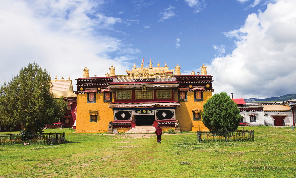 The Huiyuan Temple in Dawu County Photo: Shan Jie/GT