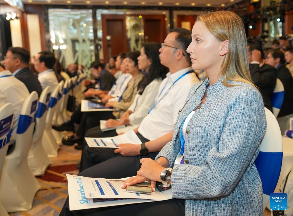 Guests attend the Asia-Pacific Media Forum Shenzhen Sub-forum in Shenzhen, south China's Guangdong Province, Sept. 4, 2026.

