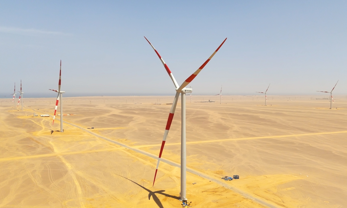 500 MW Amunet Wind Farm, Ras Ghareb, Red Sea Governorate